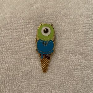 Monsters Inc Ice Cream Cone Disney Pin